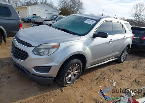 2017 Chevrolet Equinox Ls from USA, damaged, VIN 2GNALBEK3H1504776